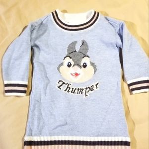 Gap Kids Disney Easter Thumper Sweater Dress
